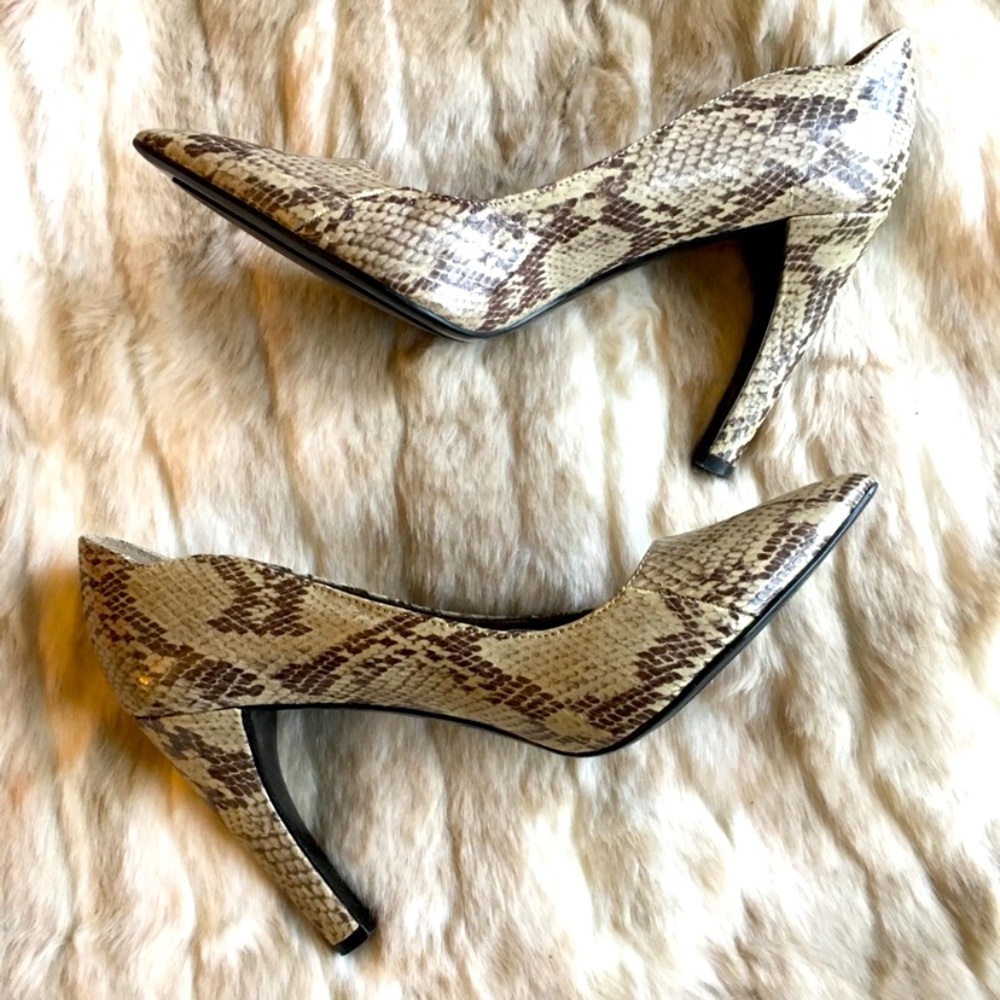 Sam Edelman 'Sadi' Pumps in Grey Python